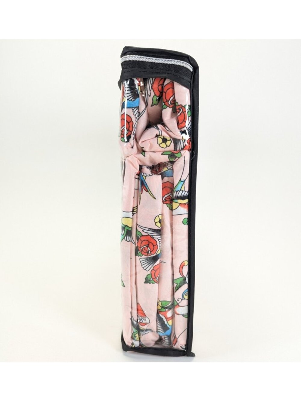 Ed Hardy Full Sheet Set 6-Piece w 4 Pillowcases Pink Bird Rose Tattoo Sheets - Picture 3 of 6